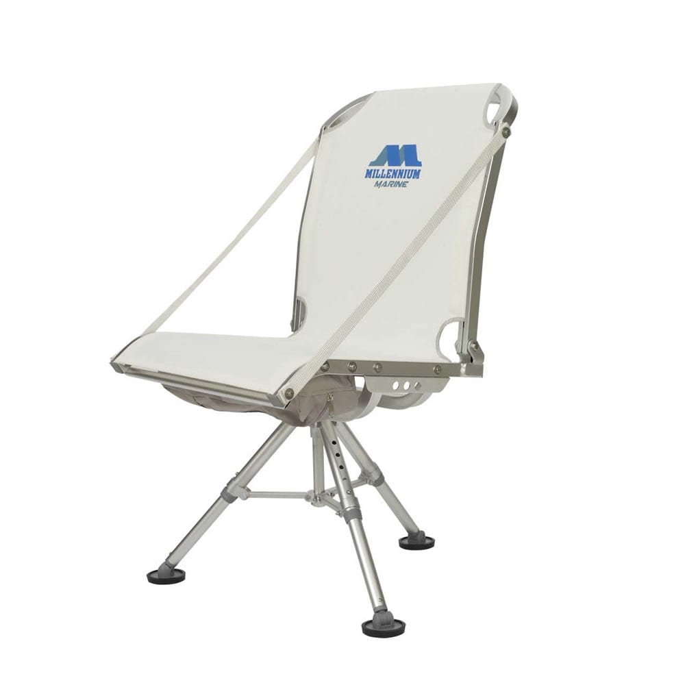 Marine Deck Chair D 100 White Millennium Outdoors