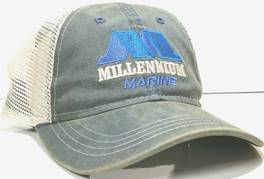 H-MB1-00 Hat Marine Denim Blue - Millennium Outdoors