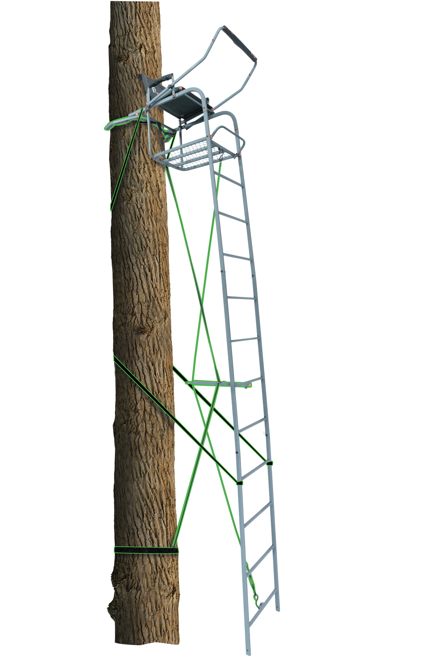17' Final Shot Jaw & Truss Ladder Stand (OT-202)