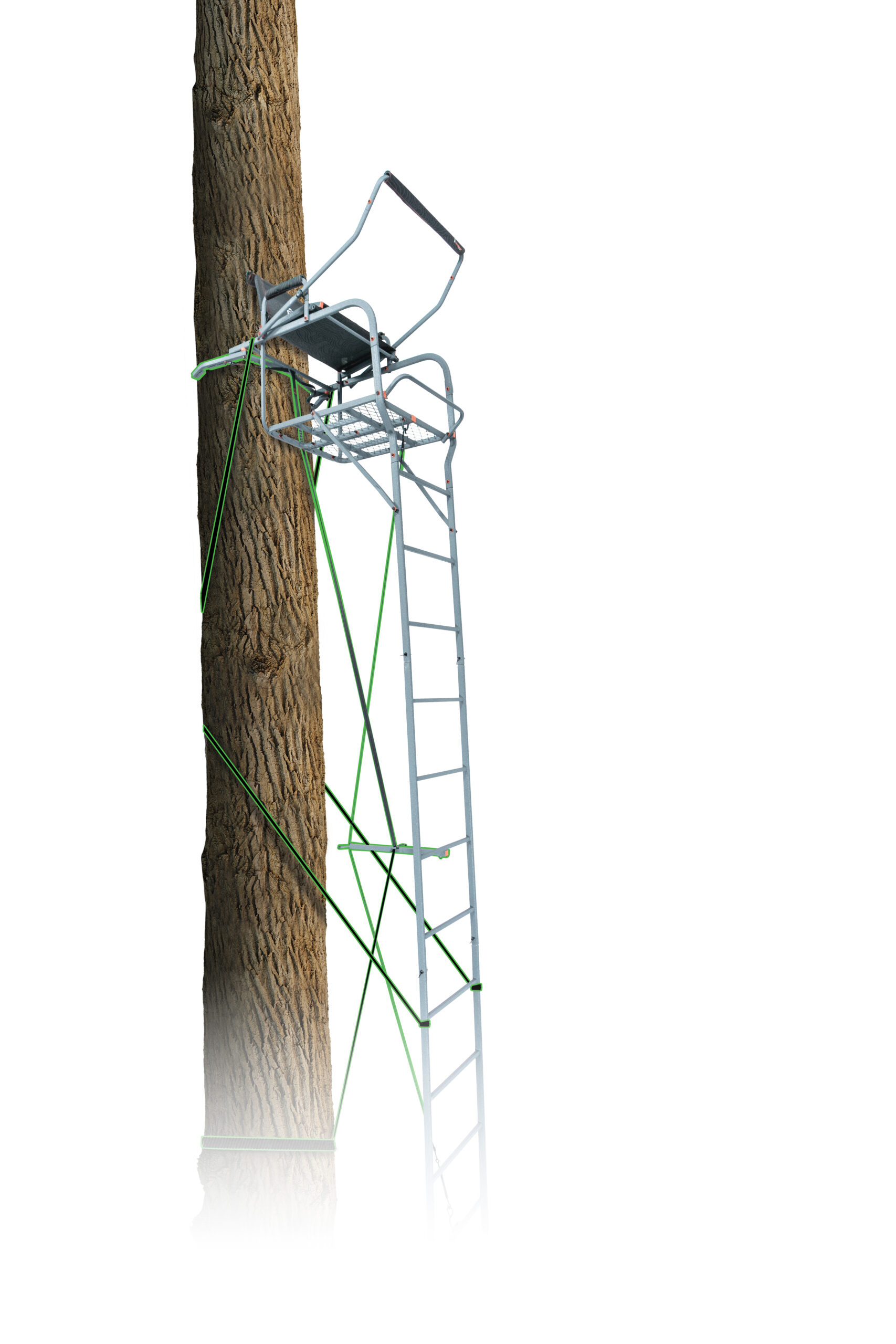 22' Big Daddy Extra Wide Jaw & Truss Ladder Stand (OT-301)