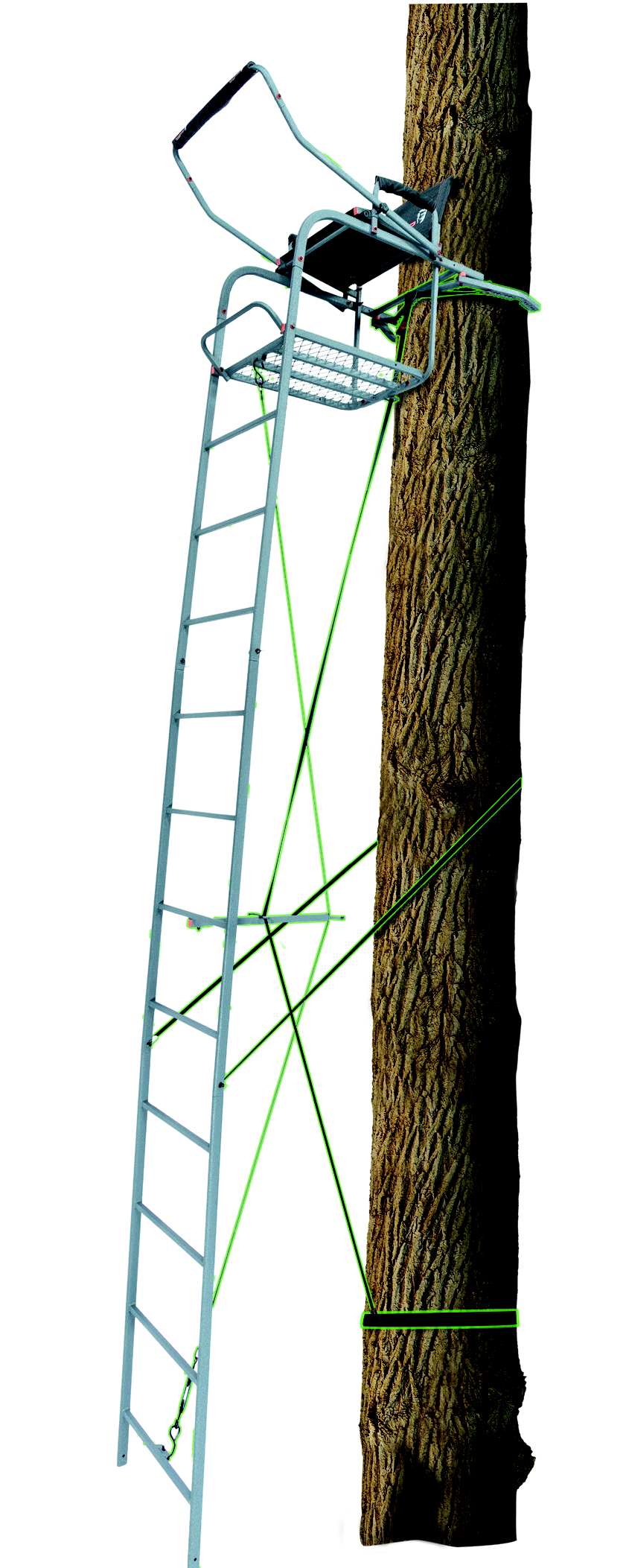 17' Final Shot Jaw & Truss Ladder Stand (OT-202)