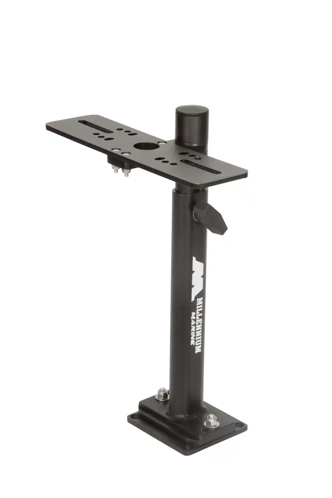 MM-003-BL Single Fixed Monitor Mount (Black)